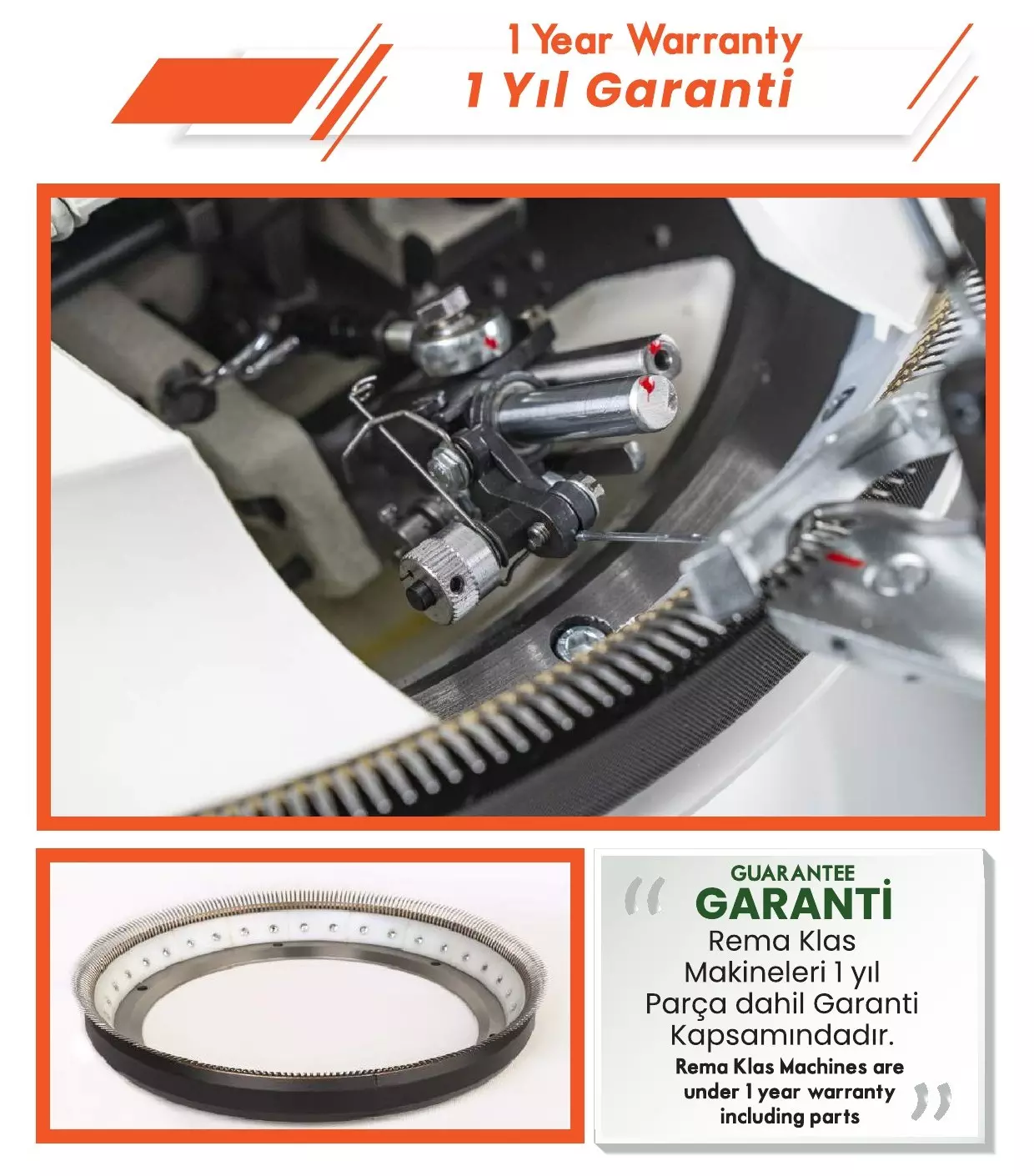 remayoz makine garanti